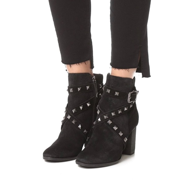 SCHUTZ Shoes - SALE ⬇️Schutz Boots in Black Suede Lather, size 8